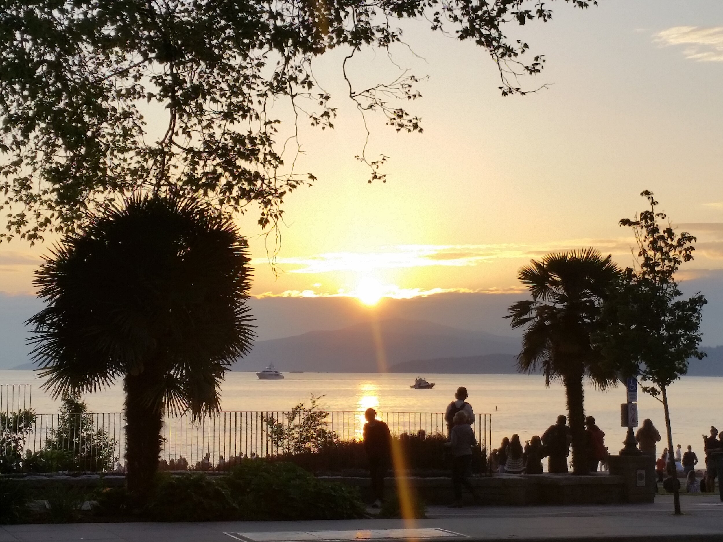 Sunset of the West Coast Vancouver, British Columbia